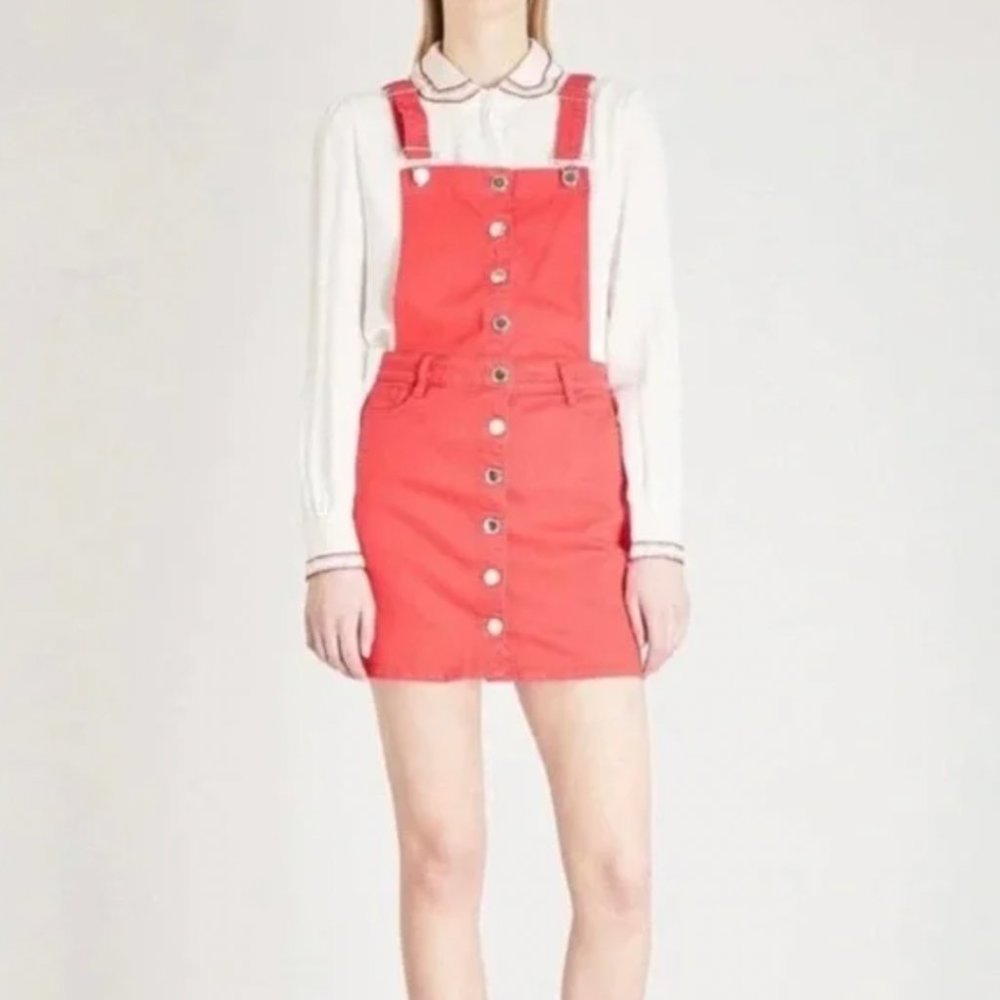 WORN ONCE Overall Dress